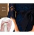 Robe de grossesse et allaitement de cérémonie longueur genou