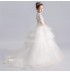 Robe longue blanc de cérémonie fille-demoiselle d'honneur