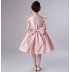 Pink flower girl formal dress 100-160cm