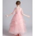 Robe rose de cérémonie fille-demoiselle d'honneur 110-160cm