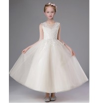 Vestito comunione bimba damigella 100-160cm