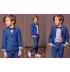 Boy / teen formal suit 7 pcs 110-160 cm blue