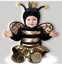 Costume Carnevale Ape Regina Incharacter 0-24 mesi