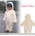 Tutina costume "Snow Baby" in cotone biologico 