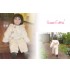 Tutina costume "Snow Baby" in cotone biologico 