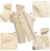 Barboteuse/costume de carnaval "Snow Baby" de coton biologique