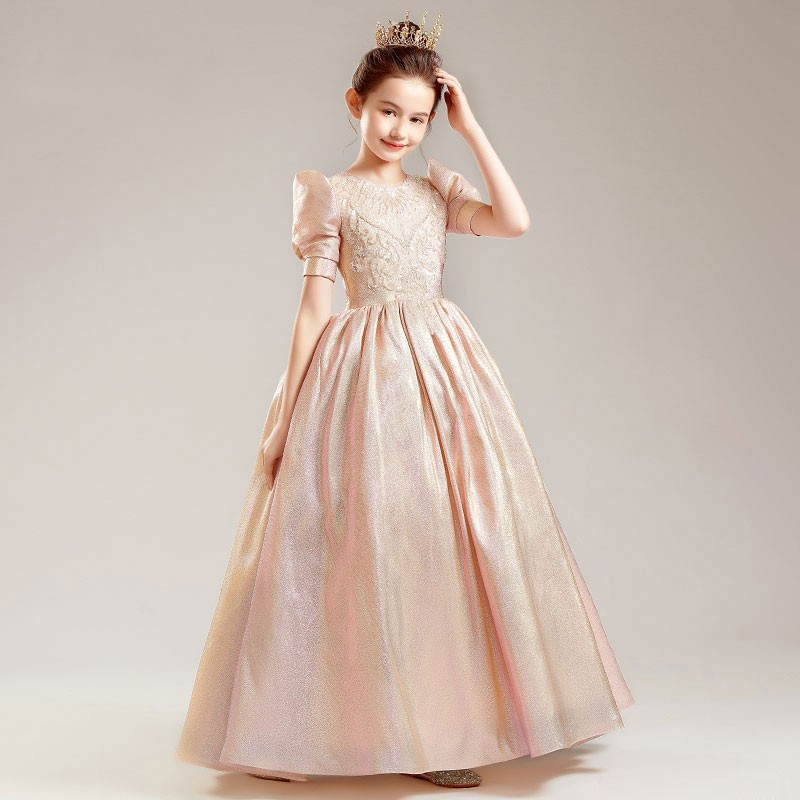 Puffy Charms Ball Gown Sweet 16 Dress Sweetheart Rose Gold Sequin Celebrity  Glitter Women Party Quinceanera Dresses 2022  AliExpress