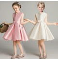 Girl formal dress damsel colore pink or champagne