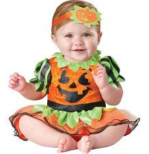 Costume Halloween Principessa del Campo di Zucche Incharacter 0-24 mesi