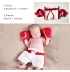 Costume da pugile per neonato con guantoni e pantaloncini da boxe